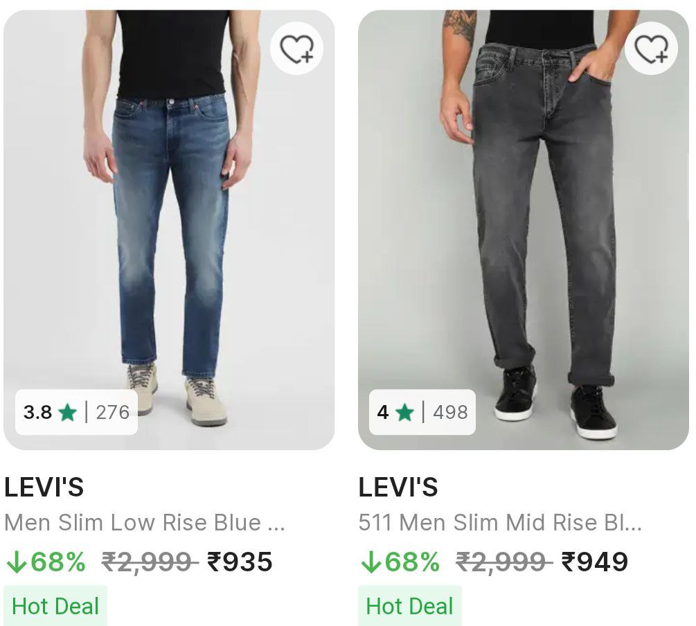 Flipkart Fashion Loot Deals Grab Fast Levi S Flat 999 – Best Price in India