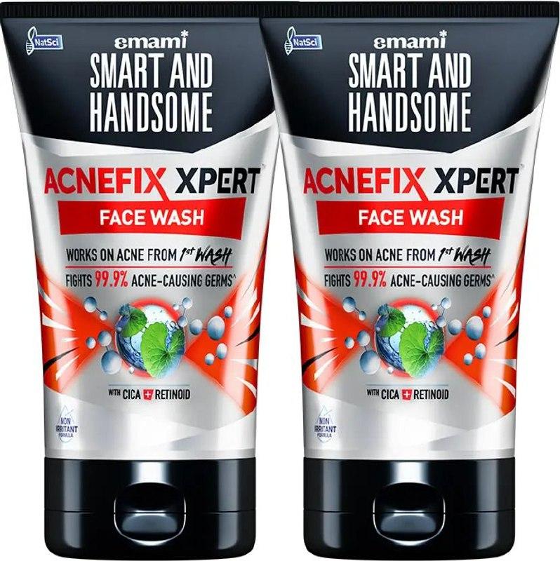 Smart And Handsome Anti-acne Duo - Acnefix Ert 100g Each Reduces Acne From 