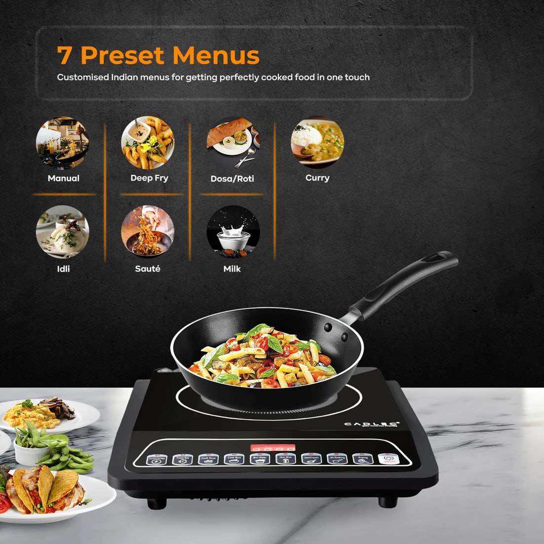 Cadlec 2000w Induction Cooktop 1199 – Best Price in India