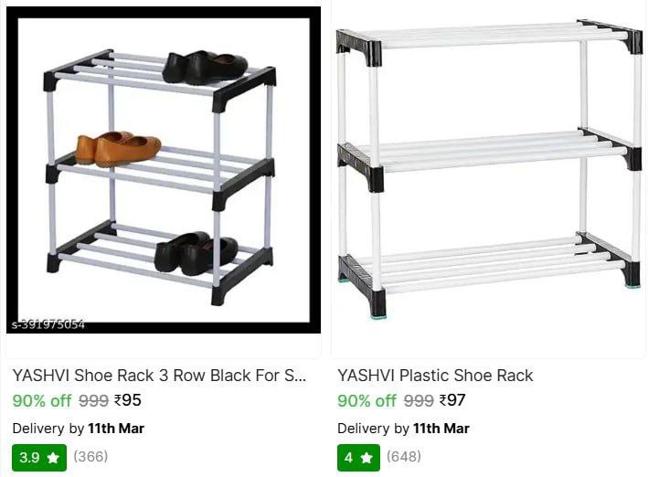 Shoe Racks From 95 – Best Price in India