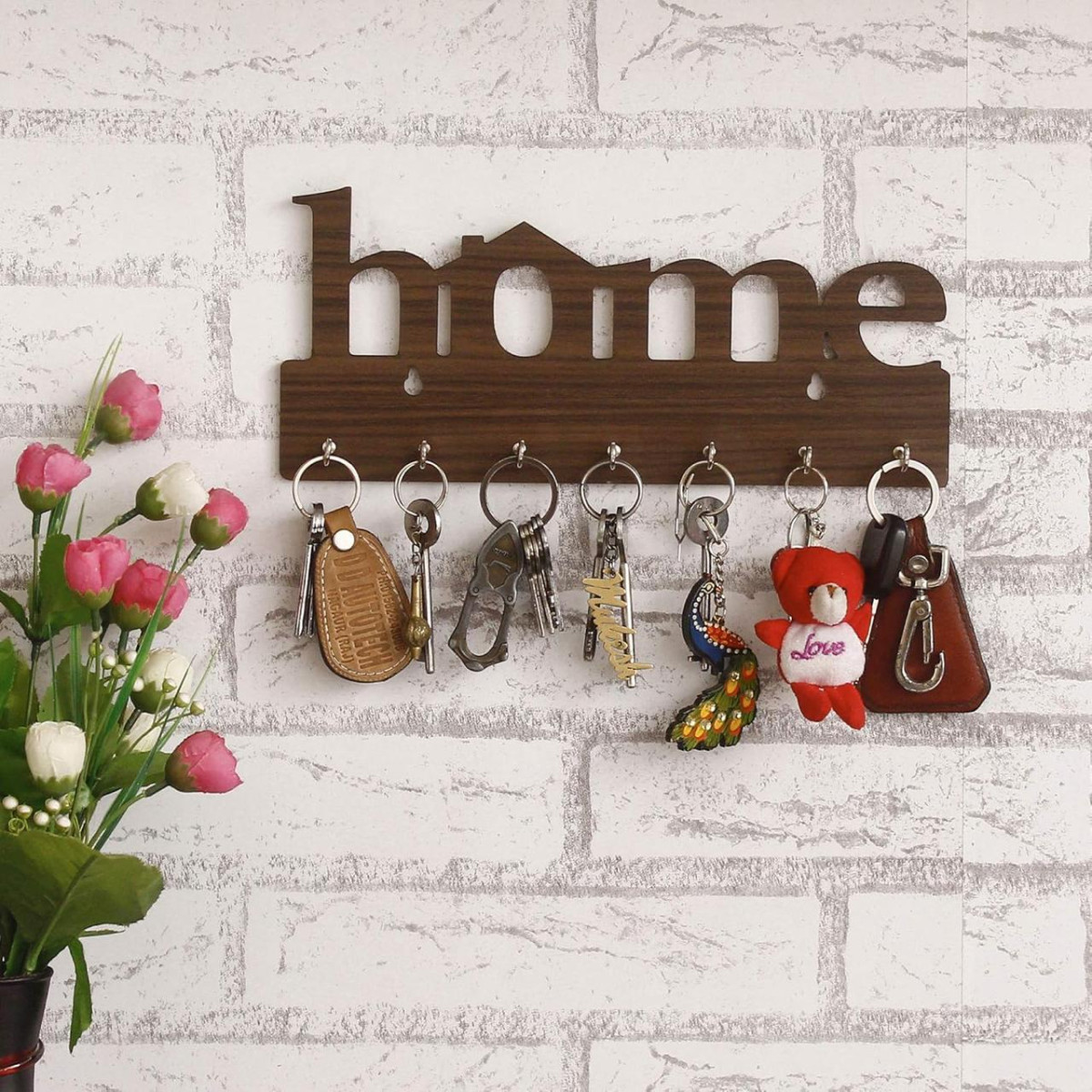 Webelkart Premium Home Keys Wooden Key Holder 166 – Best Price in India