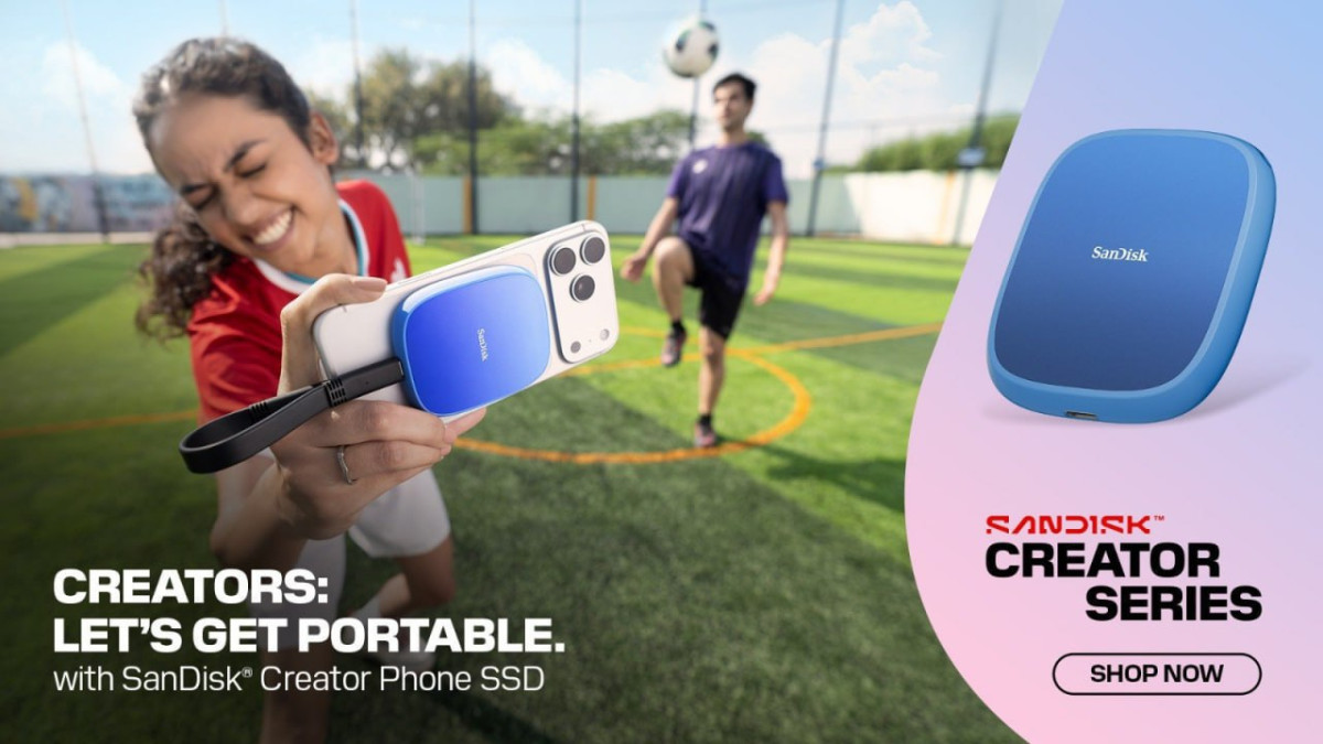 Sandisk Creator Phone Ssd 1tb Compatible With Magsafe 1 Tb At 21700 Save 1 