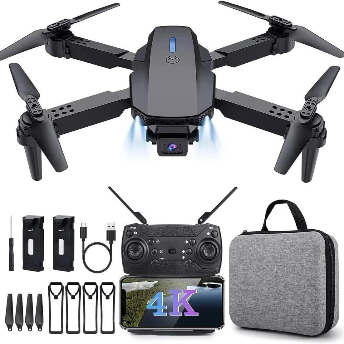 Grab 4k Foldable Drone With Wifi 1780 – Best Price in India