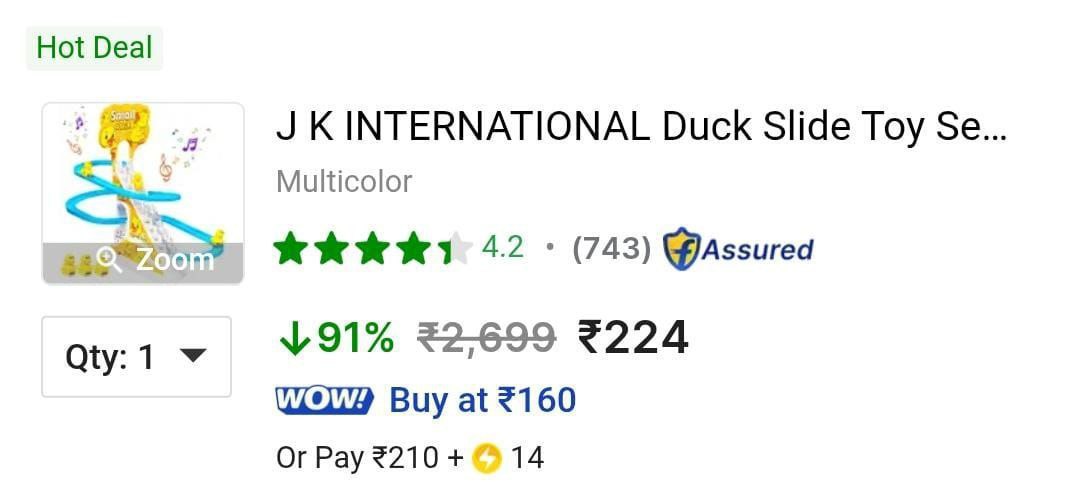 Loot Duck Slide Toy Set 224 More Deals Click Here Must Read – Best Price in