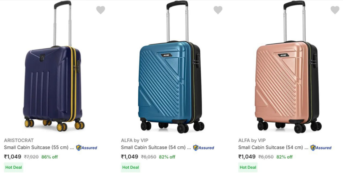 Top Brand Luggage From 1049 – Best Price in India
