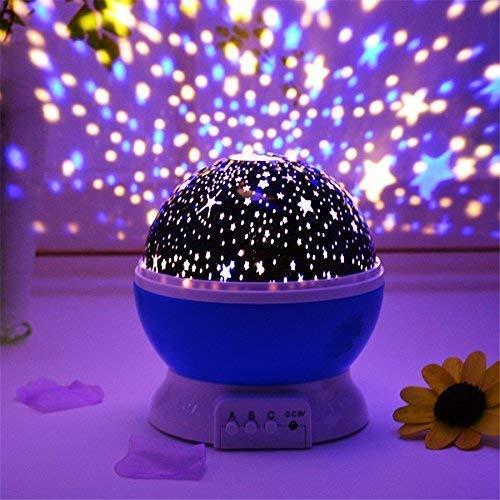 Chocozone Projector Lamp Star Light Rotating Projector Star Projector Lamp 