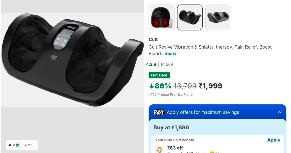 Cult Massager At 1999 More Deals Click Here Must Read – Best Price in India