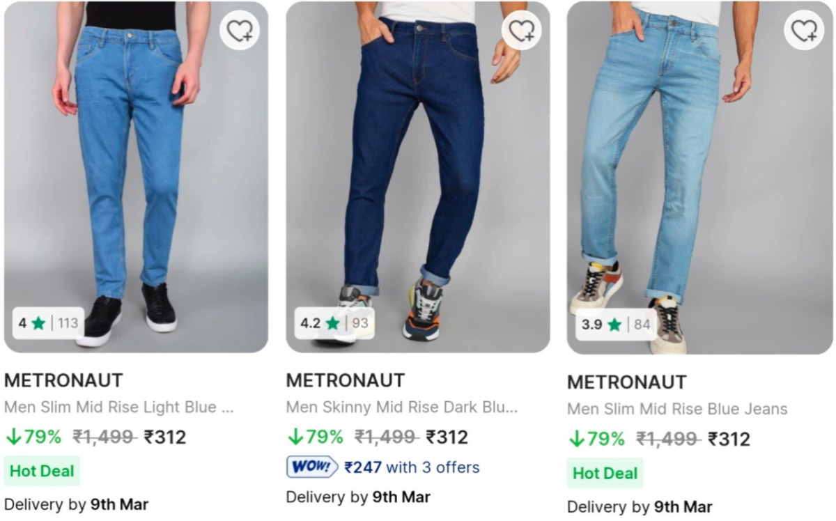 Grab Metronaut Jeans From 312 More Deals Click Here Must Read – Best Price 