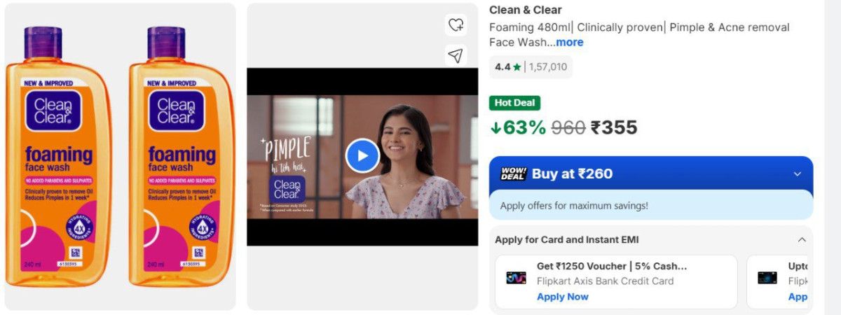 Flipkart Mega Sale Is Live L Oreal Paris At 60 Offparachute Advansed At 60 