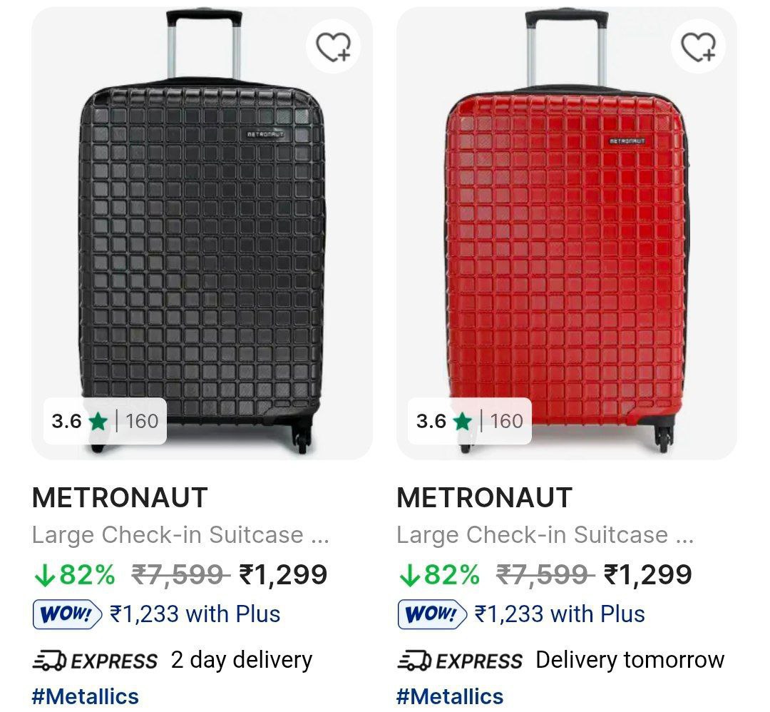 Loot Back Large Trolley 1299 – Best Price in India