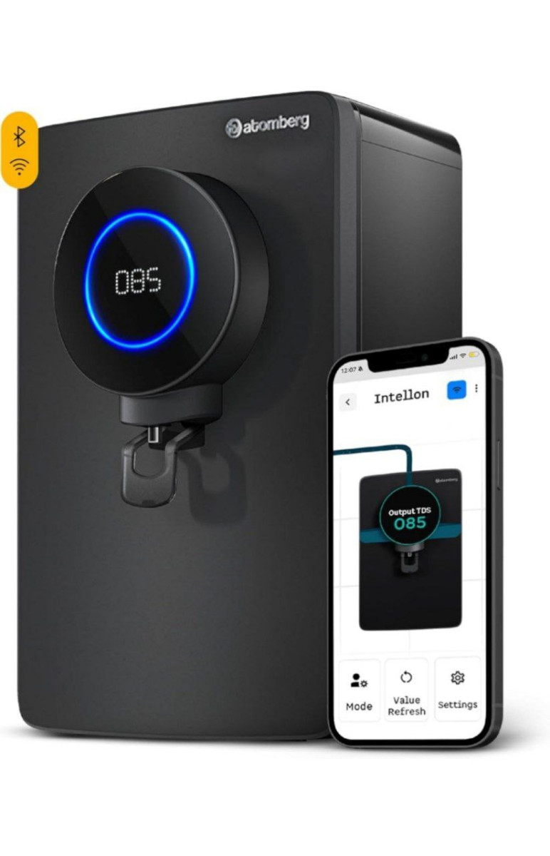 Atomberg Intellon - Indias 1st Adaptive Water Purifier Ro Uf Uv Alkaliser Z