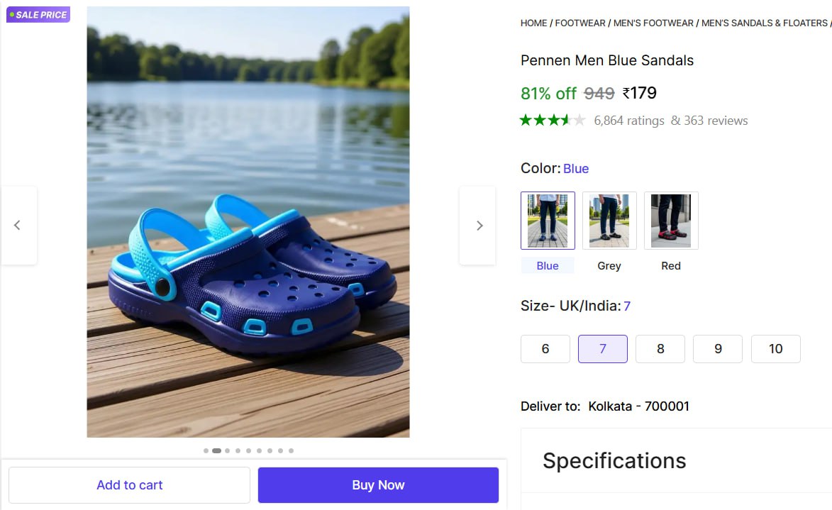 Grab Men S Crocs At 179 3 Colors Available – Best Price in India