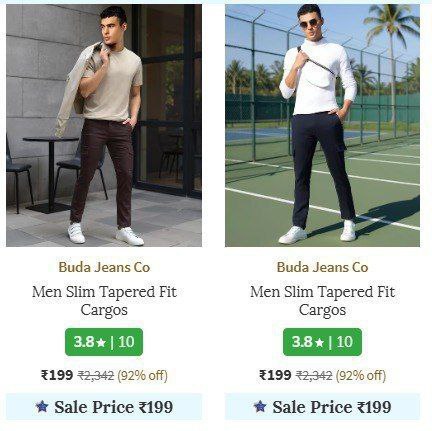 Ajio Cargo Pants Starts 199 Men Women – Best Price in India