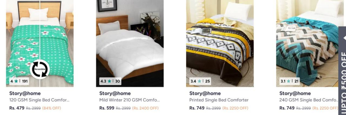 Story Home Ac Comforter Starts 479 – Best Price in India