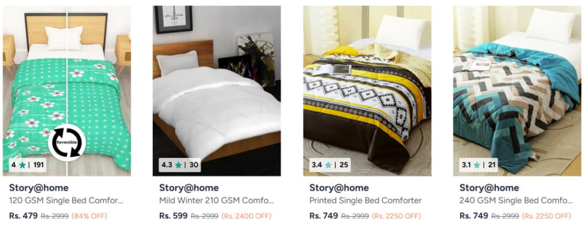 Story Home Ac Comforter Starts 479 – Best Price in India