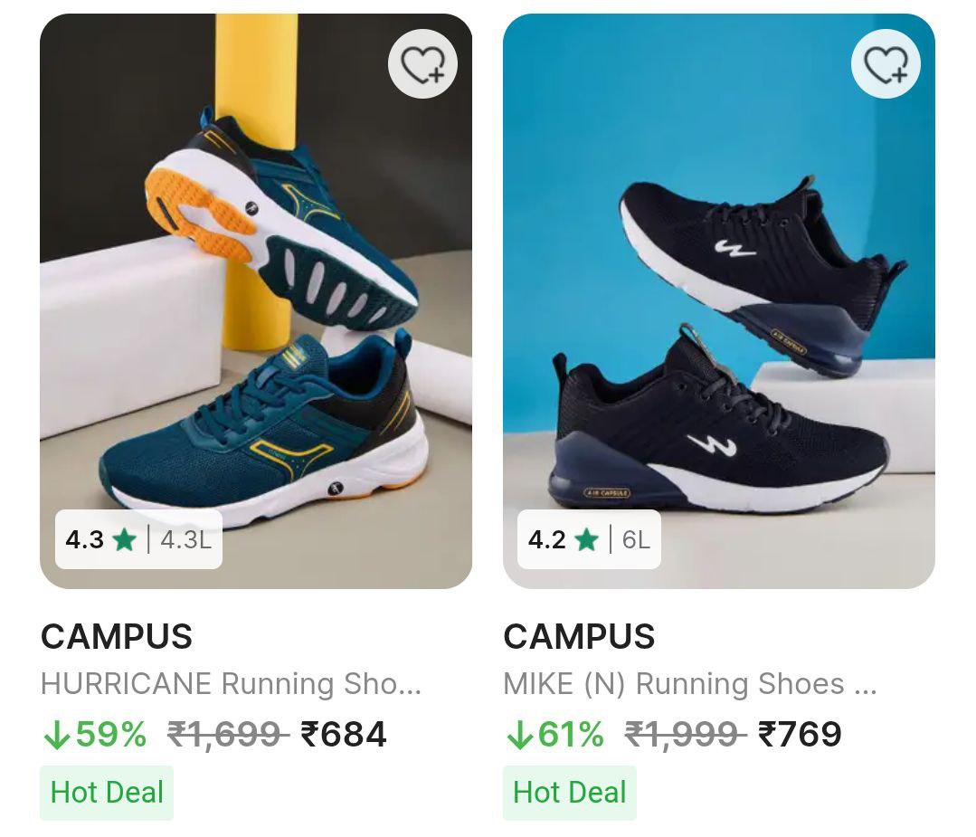 Flipkart Grab 60 On Campus Shoefrom 684men S Women S – Best Price in India