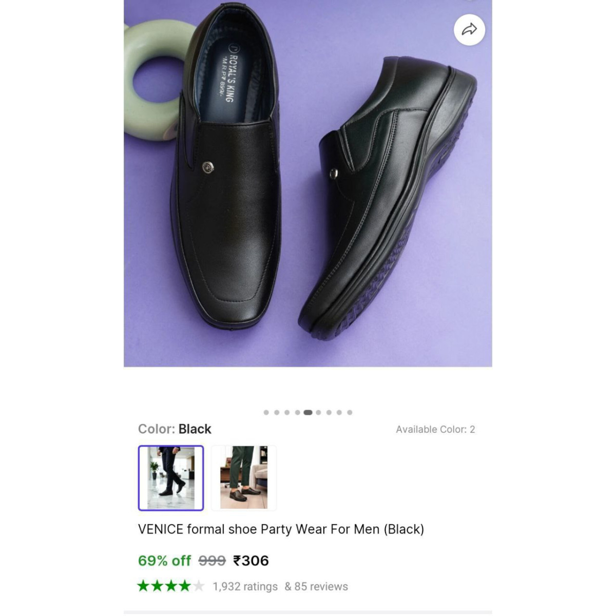 Formal Shoe Party Wear For Men 306 – Best Price in India