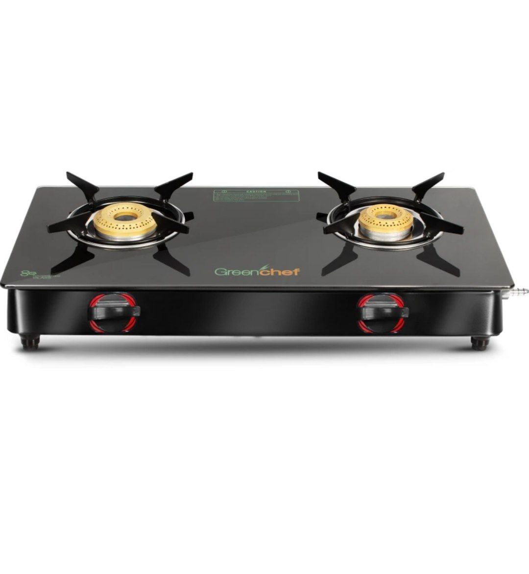 Greenchef Ebony Glass Manual Gas Stove 1 099 – Best Price in India