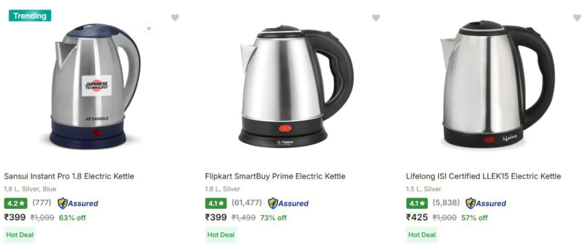 Branded Electric Kettle 399 – Best Price in India