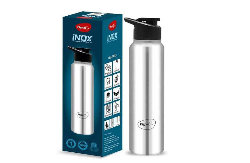 Pigeon Inox 900 Ml Steel Bottle 169 – Best Price in India