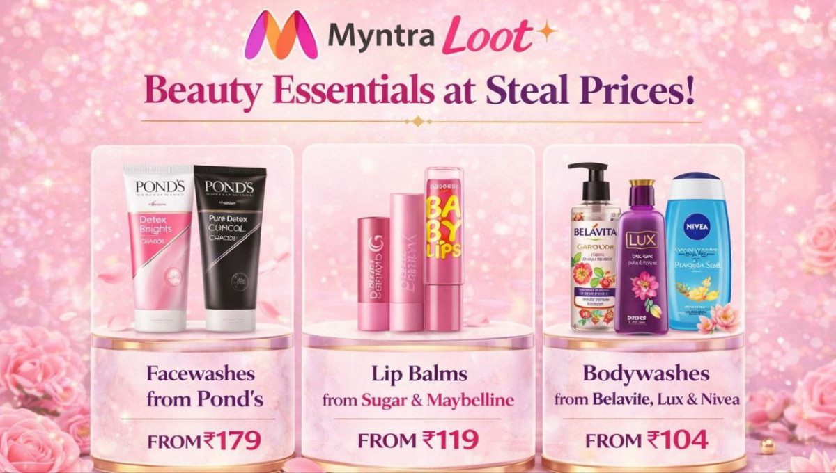 Myntra Loot 78 On Beauty Products Bodywashes From Belavita Lux Nivea From 1