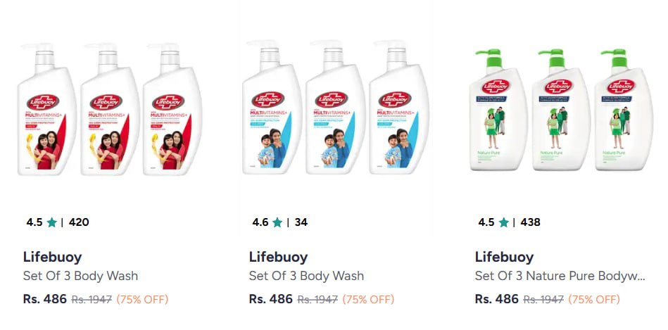 On Lifebuoy Body Wash – Best Price in India