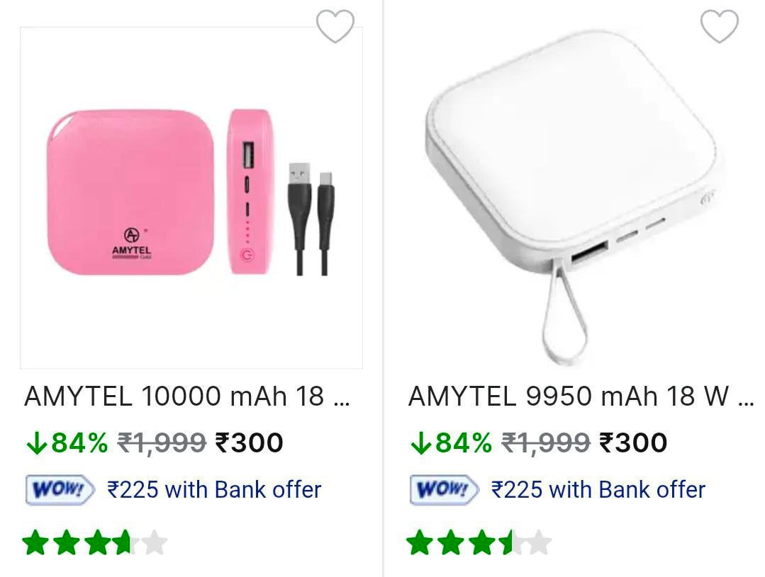Flipkart Electronics Sale Is Live Under 999 Power Banks Starts 300 Memory C