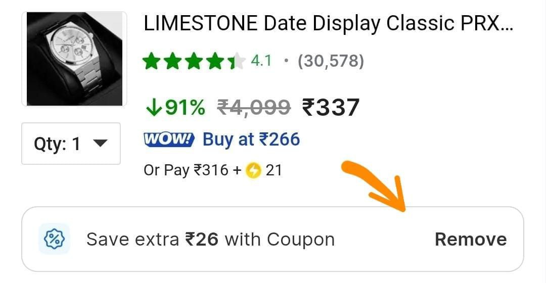 Grab 337add To Cart Apply Coupon – Best Price in India