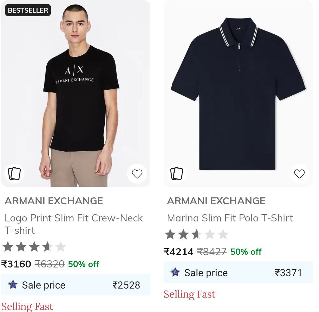 Ajio Premium Brand Offers Armani Exchange Flat 50 La Martina Flat 70 Tommy 