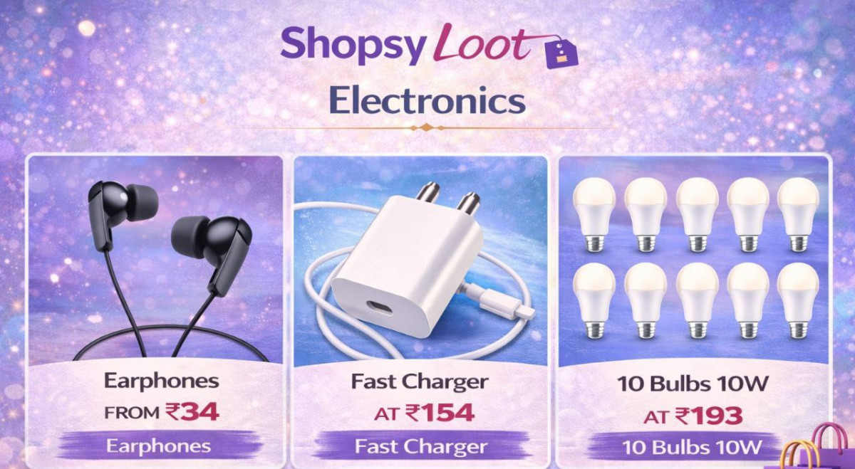 Shopsy Loot - Everyday Electronics At Loot Prices Earphones From 38 - Fast 