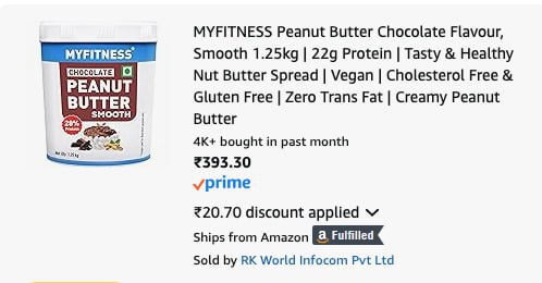 On Myfitness Peanut Butter High Protein Oats Apply 3 Coupon Apply Coupon My